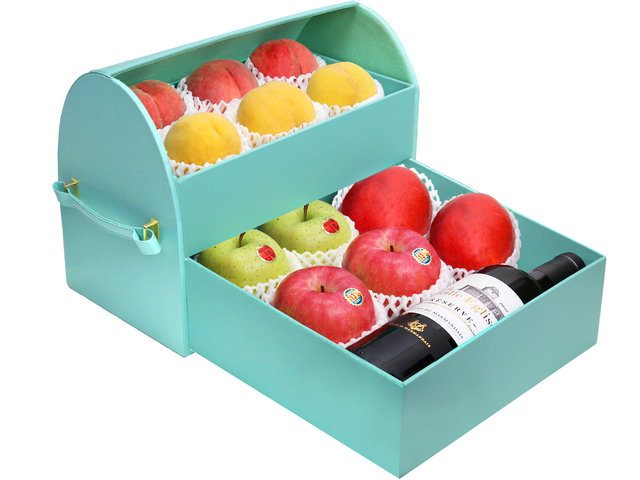 Mid-Autumn Gift Hamper - Mid Autumn Double Deck Fruit Hamper C10 - 0ML0815A1 Photo