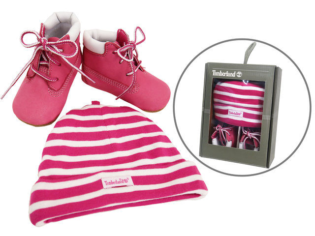 New Born Baby Gift - Timberland Baby Gift Set (Baby Girl) - BY0927B4 Photo