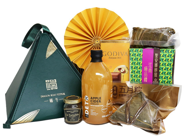 Wine n Food Hamper - Dragon Boat Festival Rice Dumpling Premium Gift Pack DB05 - DBFG0518A1 Photo