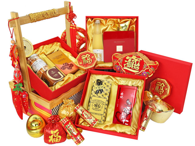 新年果篮Hamper - 新年美食礼篮M13 - CH20105A3 Photo